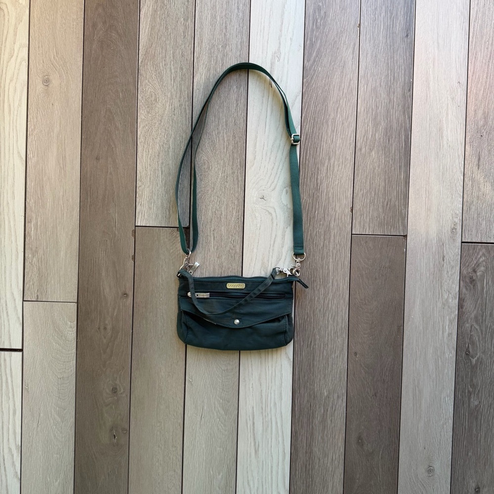 Baggallini Mini Green Crossbody Bag